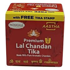 Patanjali Lal Chandan Tika