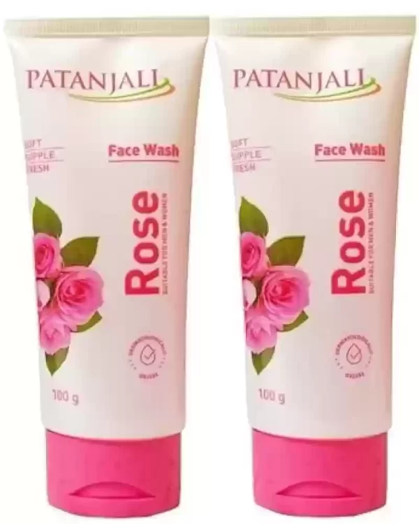 Patanjali Rose Face wash