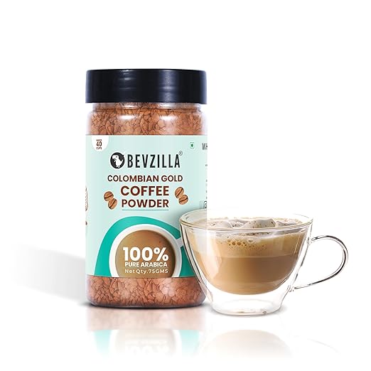 bevzilla colobian gold75g Bevzilla Colombian Gold Coffee Powder