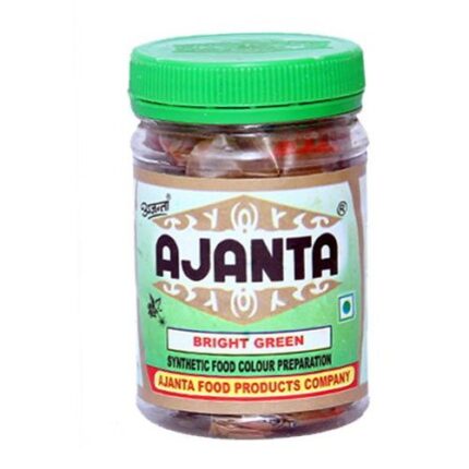 Ajanta Synthetic Food Bright Green Colour