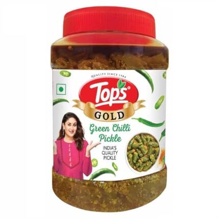 tops green chilli pickle
