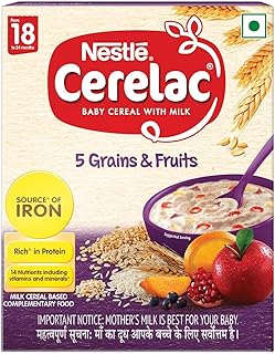 Nestle Cerelac 5 Grains & Fruits 350g