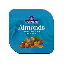 Sapphire Almonds Covered With Milk Choco 80g