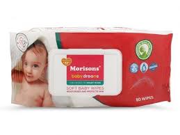Morisons Baby Dreams 80 Wipes