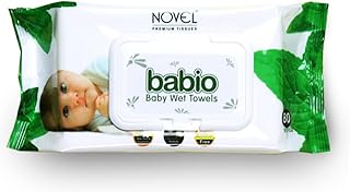 Novel Babio Baby Wet Towels 80 Wipes