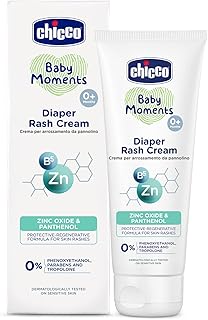 Chicco Baby Moments Diapper Rash Cream Zinc Oxide & Panthenol 100g