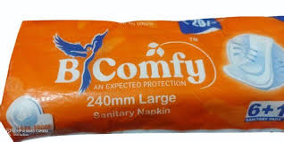 Bcomfy 240mm Large Sanitary Napkin 6+1