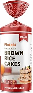 Pintola Wholegrain Brown Rice Cakes Multigrain/ Unsalted 130g