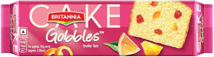 Britannia Cake Gobbles Fruity Fun 110g