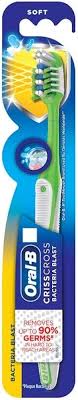 Oral-B Crisscross Bacteria Blast ToothBrush 1N