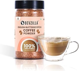 Bevzilla English Butterscotch Coffee Powder 75g