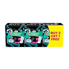 Ultra Whisper Bindazzz Nights XL+ 45 Pads (Buy 2 Get 1 Free)