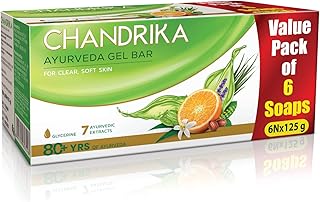 Chandrika Ayurveda Gel Bar Soap 6N*125G