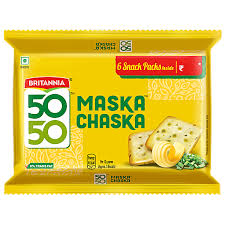 Britannia 50 50 Maska Chaska Biscuit 300g