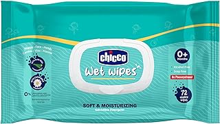 Chicco Wet Wipes Soft & Moisturizing 72 wipes