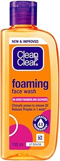 clean&clear foaming facewash150ml