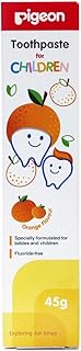 Pigeon Toothpaste For Children Orange Flavour 45g