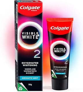 Colgate Visible White Oxygenated Whitening 50g