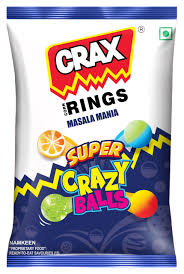 Crax Corn Rings Masala Mania 11g