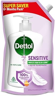 Dettol Sensitive Liquid Handwash 375ml
