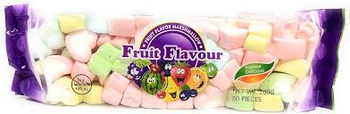 Marshmallow Fruit Flavour Puffs 80Pcs