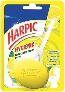 Harpic Hygenic Toilet Rim Block Citrus 26g