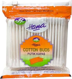 Hana Cotton Buds Putik Kapas 80 Sticks/160 Tips