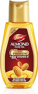 Dabur Almond Hair Oil Soya Protein 290ml
