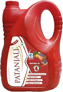 Patanjali Kachi Dhani Sarso Oil 5L
