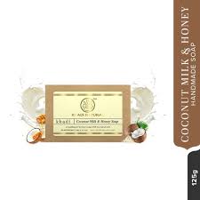 Khadi Coconut Milk & Honey Premium Handmade Bathing Bar 125g