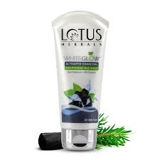 Lotus Herbals White Glow Activated Charcoal Facewash 50g