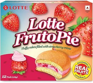 Lotte Frutopie Strwaberry 12 Pack (276g)