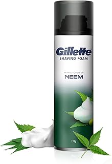 Gillette Neem Shaving Foam 196g
