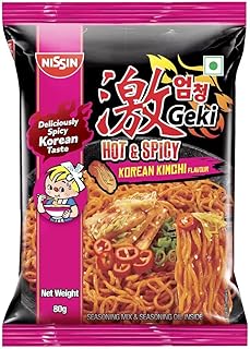 Nissin Geki Hot & Spicy Korean Kimachi Flavour 80g