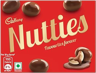 Cadbury Nutties Favourites Forever Chocolate 30g