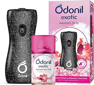 Odonil Exotic Automatic Spray Midnight Rose Automatic Machine 225ml