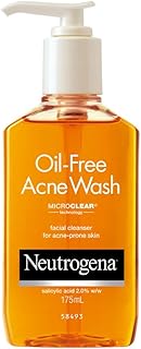 Neutrogena Oil Free Acne Facewash 175ml