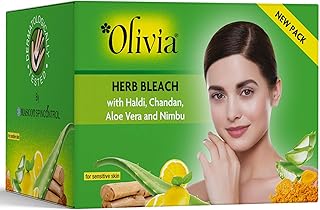 Olivia With Haldi, Chandan, AloeVera And Nimbu Herb Bleach 30g