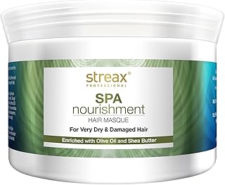Streax Spa Nourishment Hair Masque Olive And Shea Butter 200g