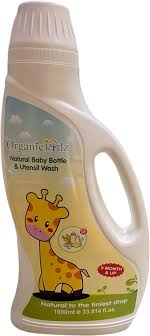Organic Kidz Natural Baby Bottle & Utensils Wash 1L