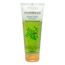 Patanjali Saundarya Neem Tulsi Facewash 100g