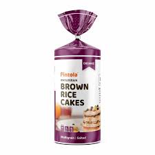 Pintola WholeGrain Brown Rice Cakes Multigrain/Salted 130g