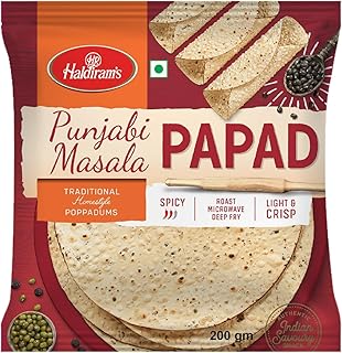 Haldirams Punjabi Masala Papad 200g