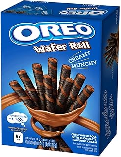 Oreo Wafer Roll Creamy Crunchy Chocolate Flavour