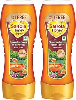 Saffola Honey Active Sundarbans Forest honey 350g (1+1 free)