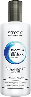 Streax Professional Smooth & Shine Shampoo Vitariche Care 300ml