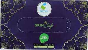 Century Pulp & Paper Skin Safe 100% Hygienic Ultra Soft Facial Tissues 200N