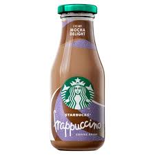 Starbucks Frappucino Coffee Drink Creamy Mocha Delight 250ml