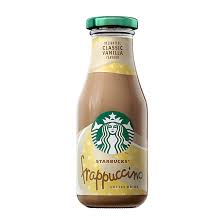 Starbucks Frappucino Coffee Drink Delightful Classic Vanilla Flavour 250ml