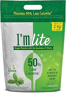 I'M Lite Sugar Blended With The Goodness Of Stevia 1Kg
